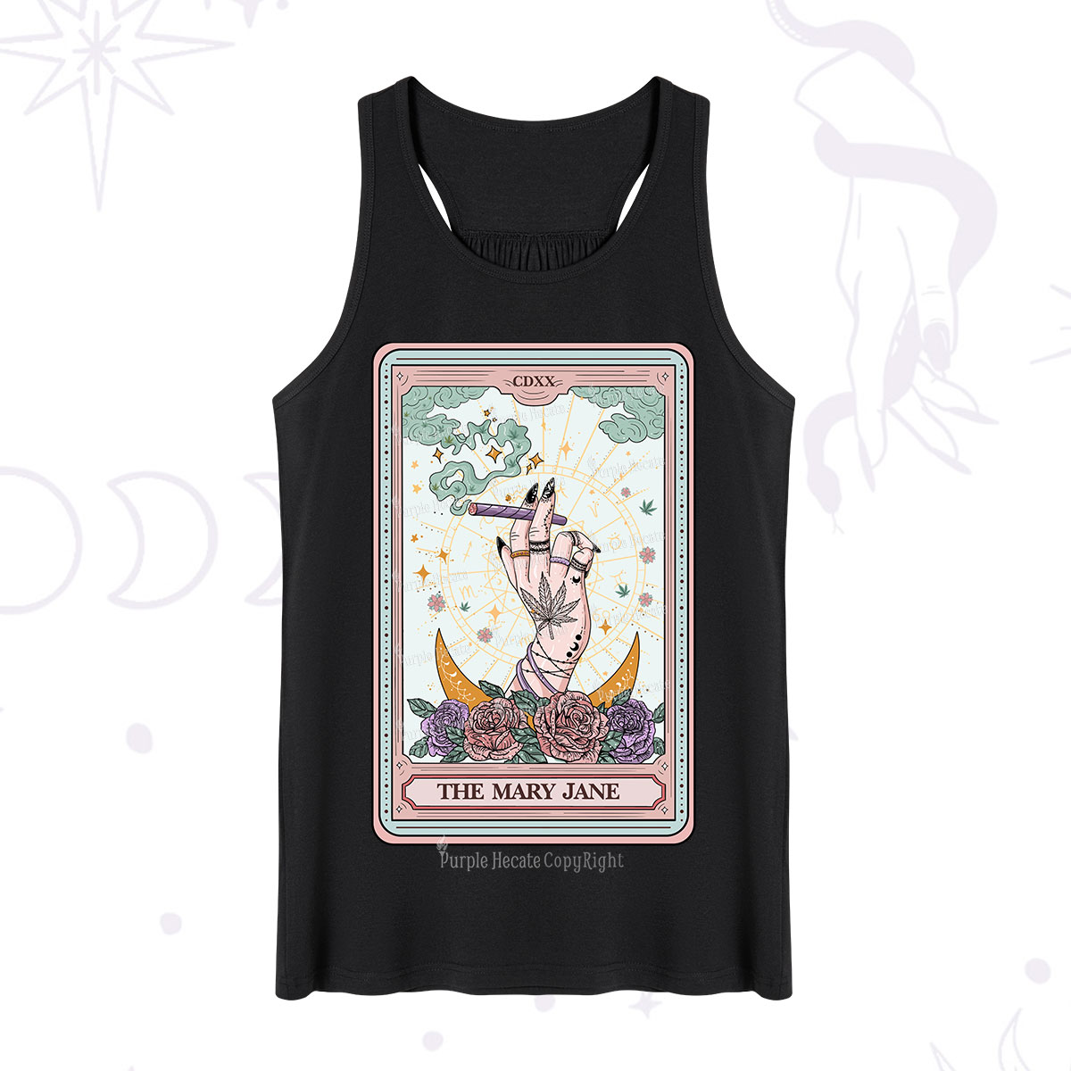Purplehecate The Mary Jane Tarot Tank