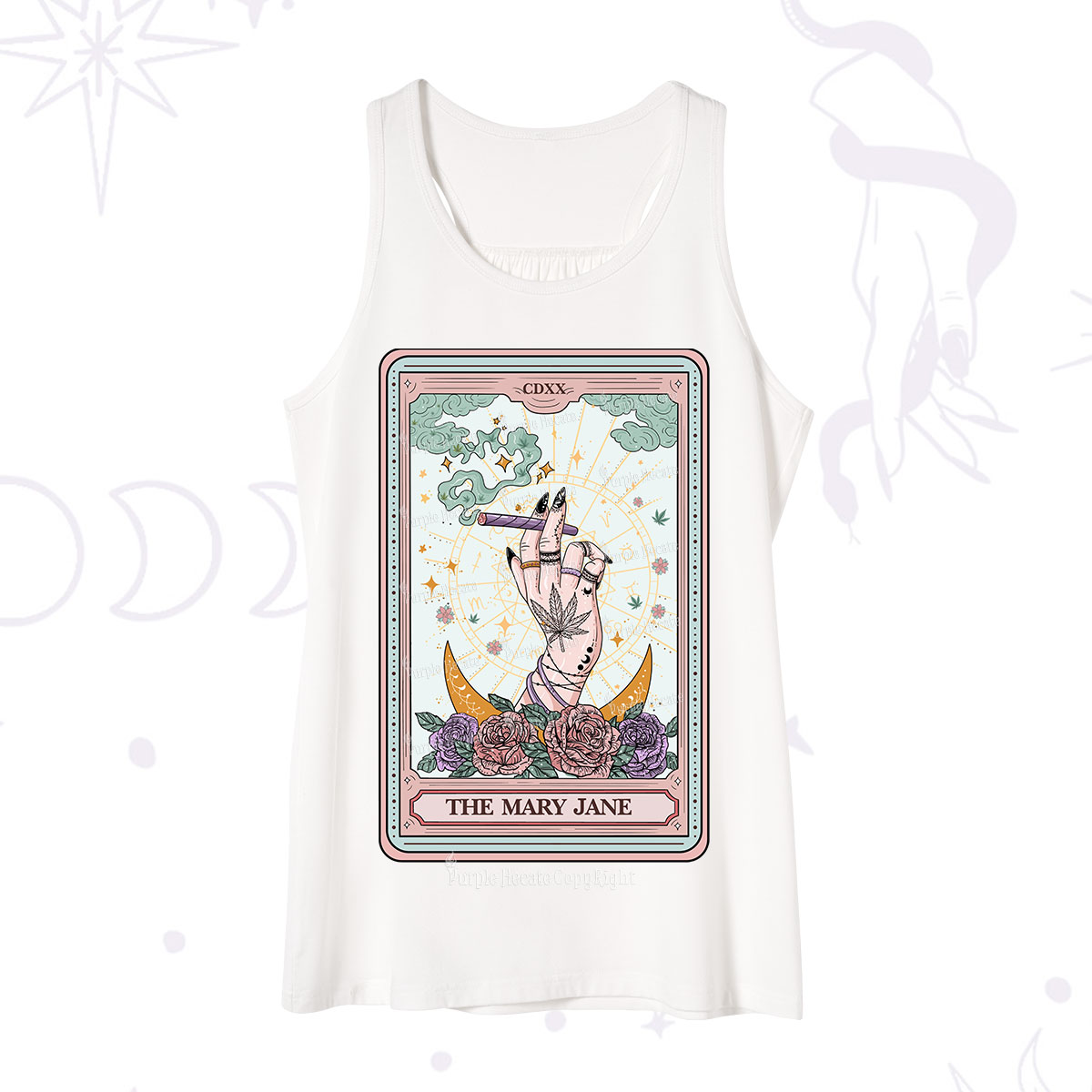 Purplehecate The Mary Jane Tarot Tank