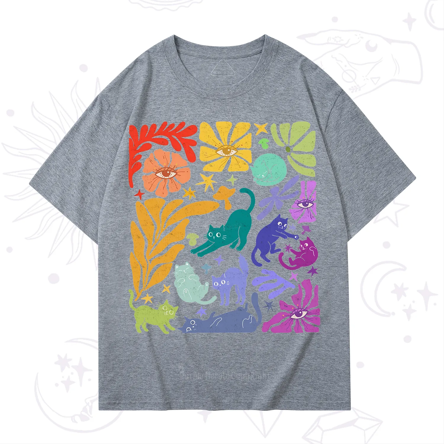 Purplehecate Rainbow Pride Cats T-Shirt