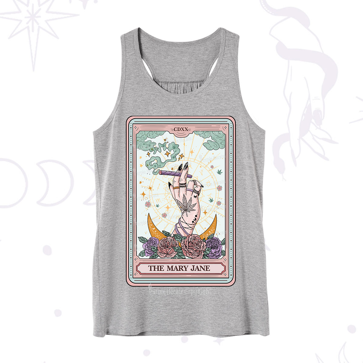 Purplehecate The Mary Jane Tarot Tank