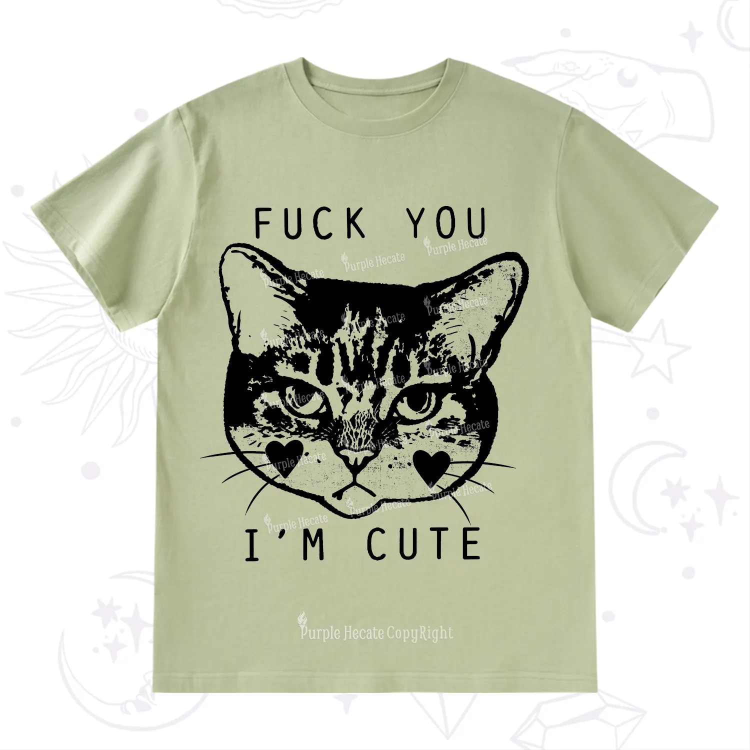Purplehecate Fuck You I'm Cute T-Shirt