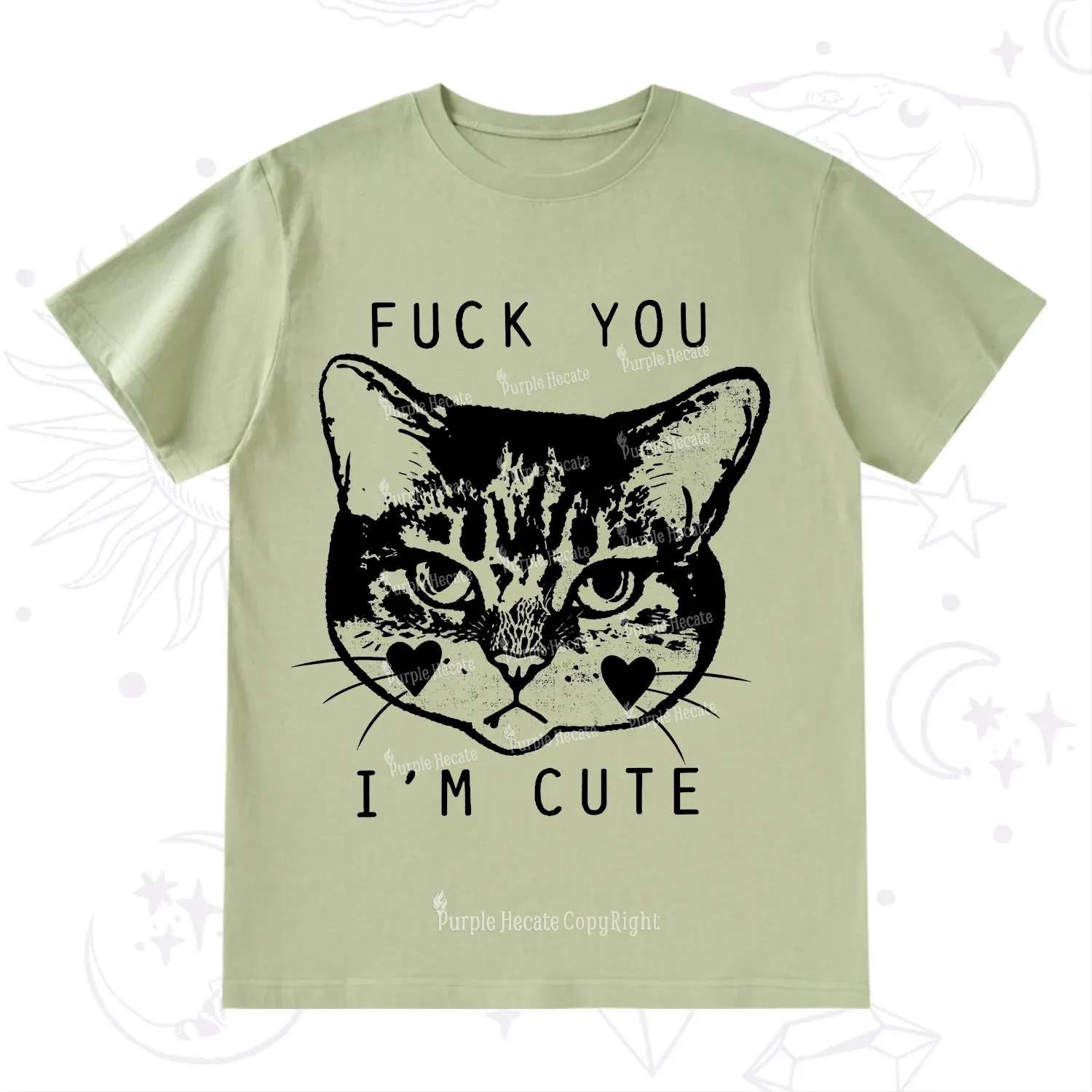 Purplehecate Fuck You I'm Cute T-Shirt