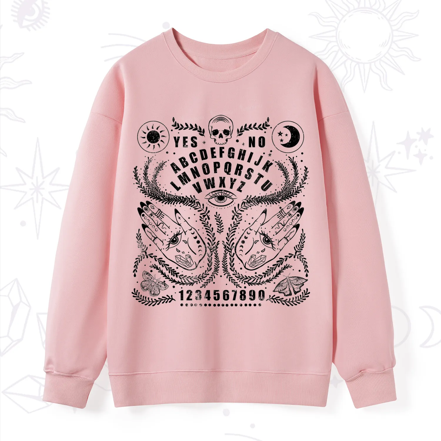 Purplehecate Ouija Spirit Board Sweatshirt