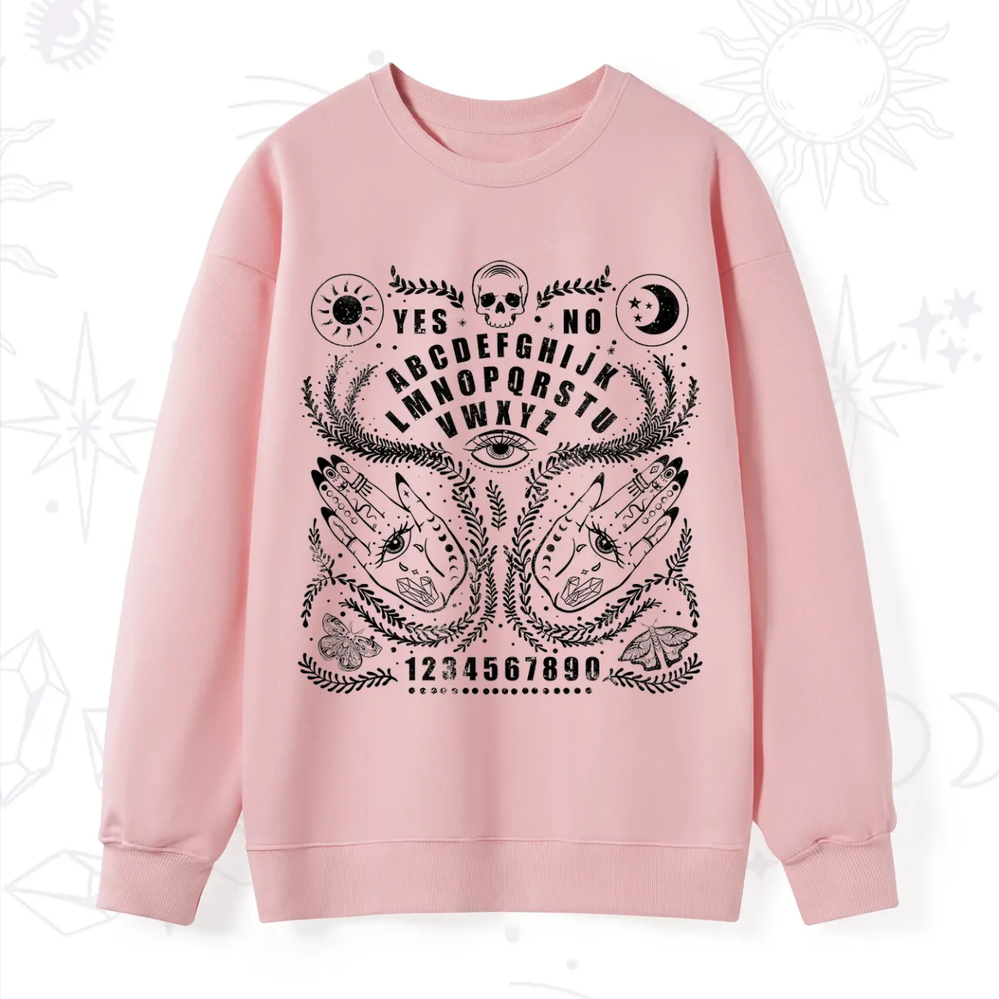 Purplehecate Ouija Spirit Board Sweatshirt