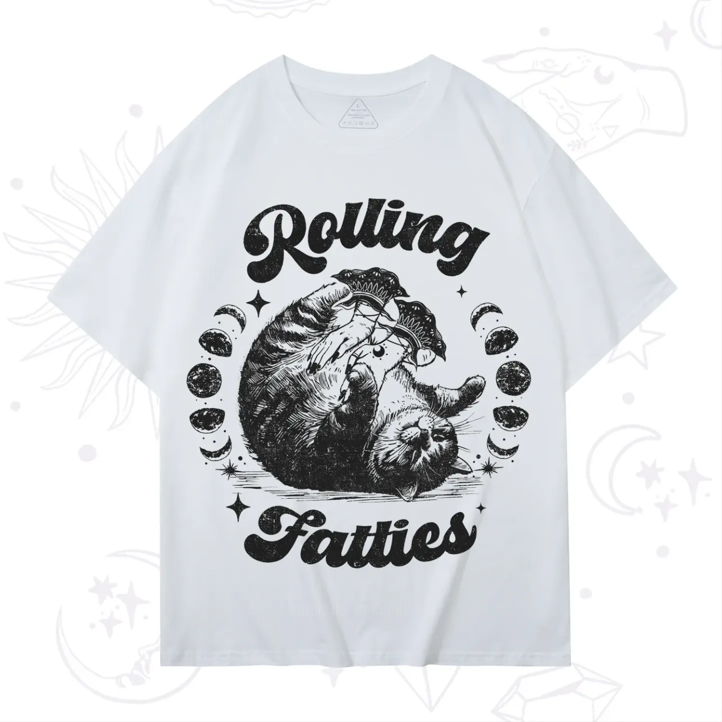 Purplehecate Funny Rolling Fatties T-Shirt