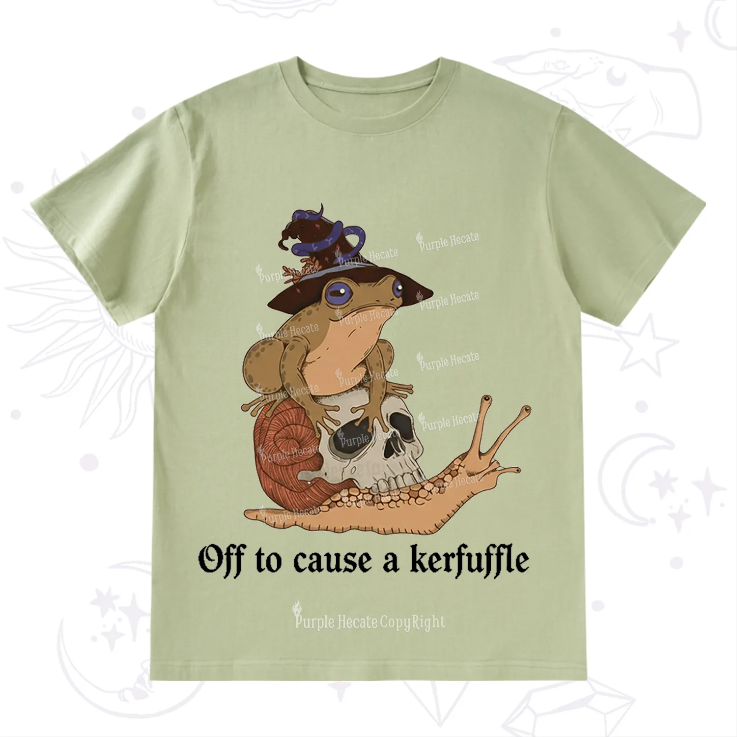 Purplehecate Off To Cause A Kerfuffle T-Shirt