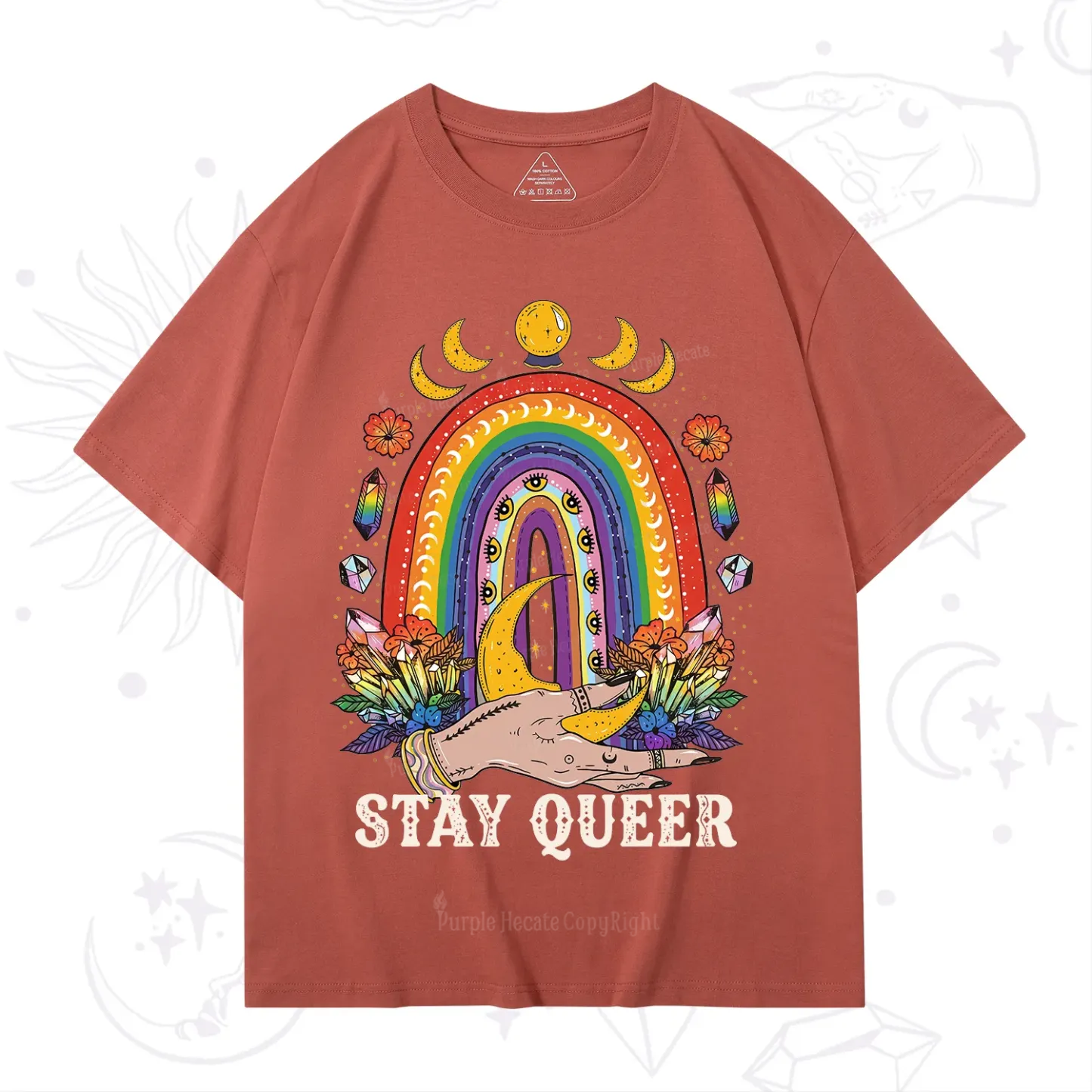 Purplehecate Stay Queer T-Shirt