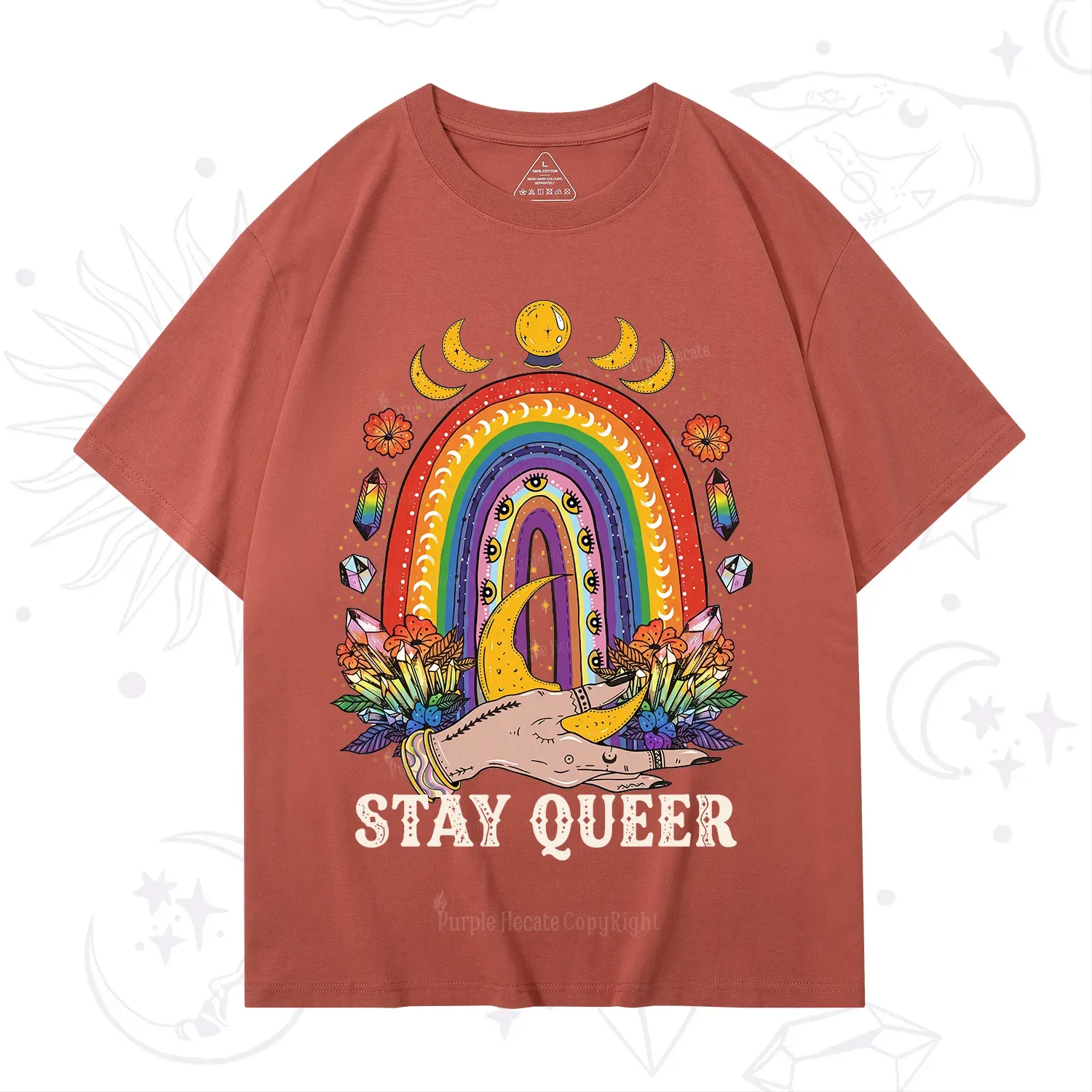 Purplehecate Stay Queer T-Shirt
