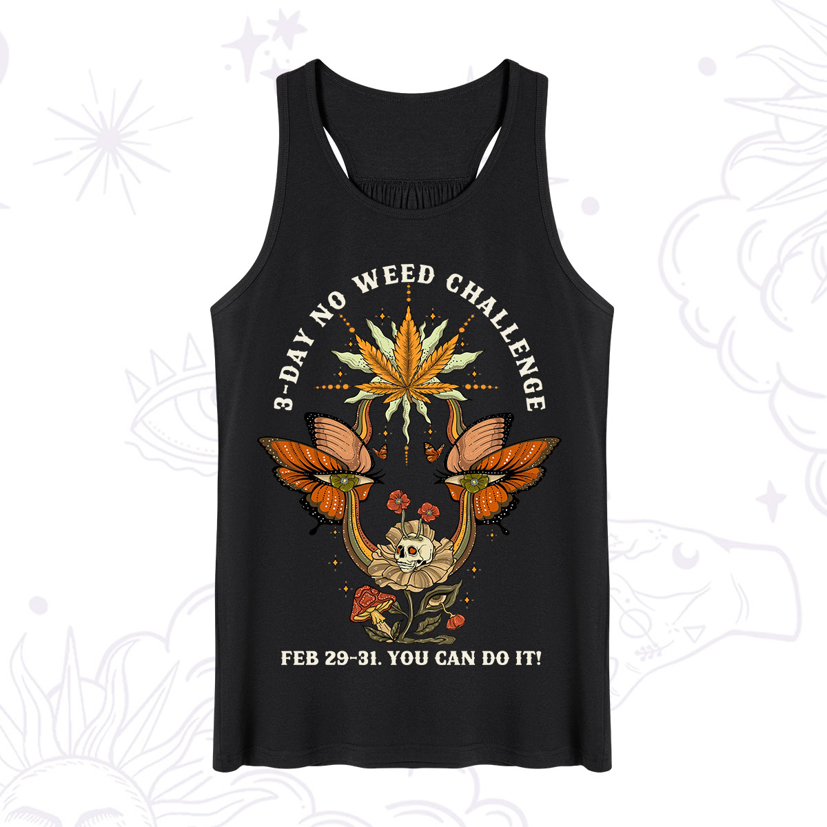 Purplehecate 3 Day No Weed Challenge Tank