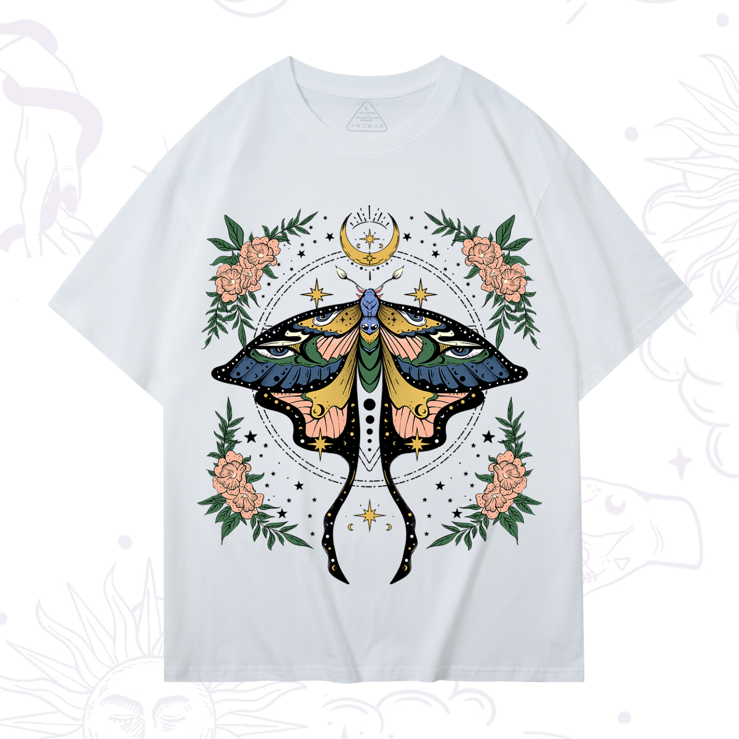 Purplehecate Mystical Moth T-Shirt