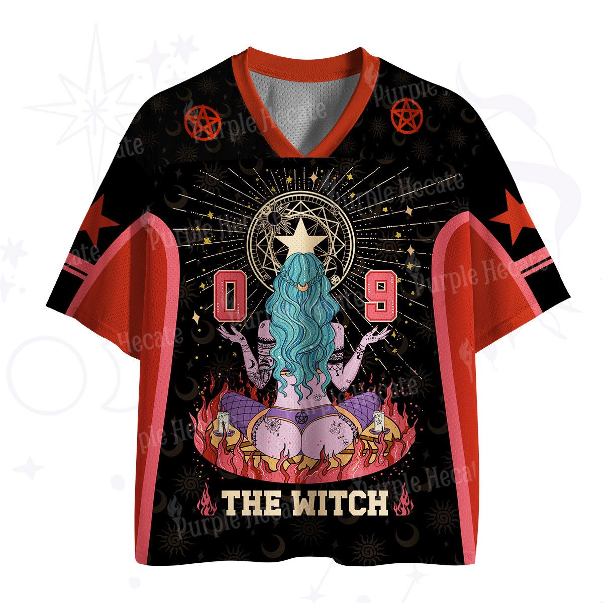 Purplehecate The Witch Mesh Jersey