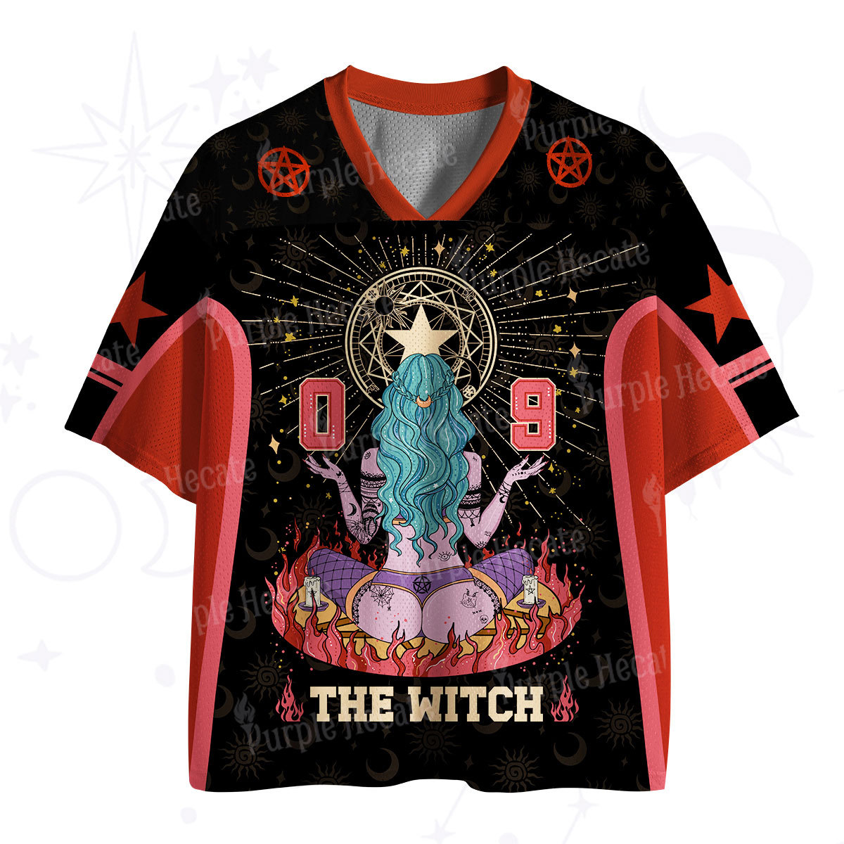 Purplehecate The Witch Mesh Jersey