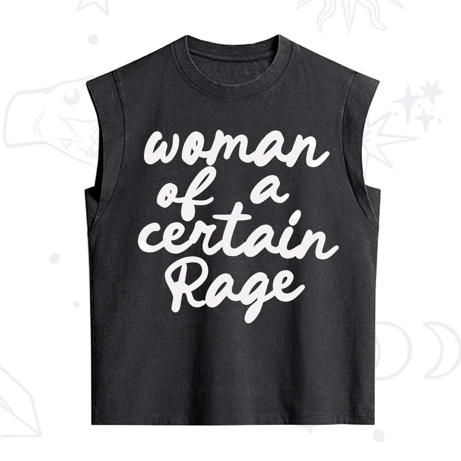 Purplehecate Women of a Certain Rage Vintage Washed Tank