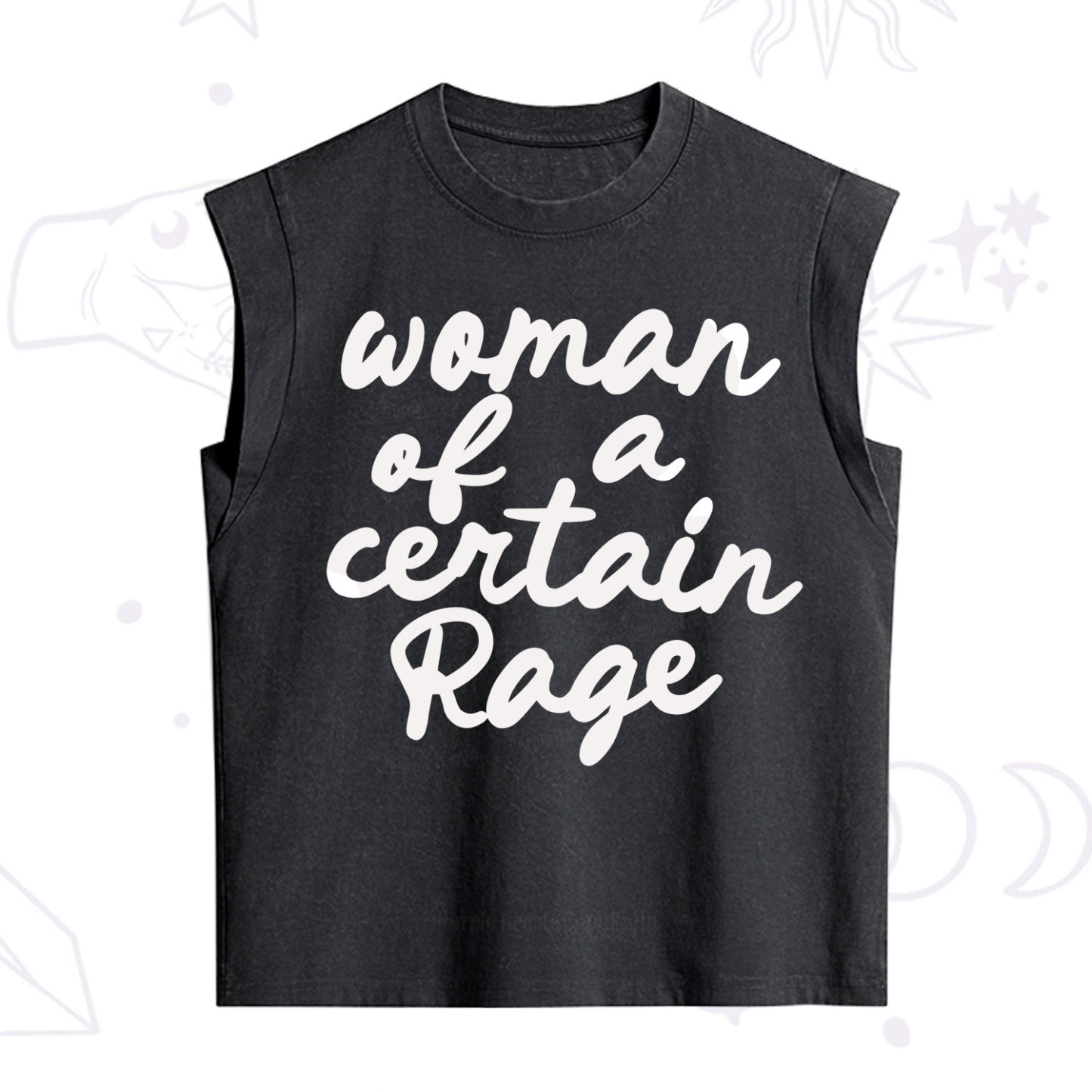 Purplehecate Women of a Certain Rage Vintage Washed Tank