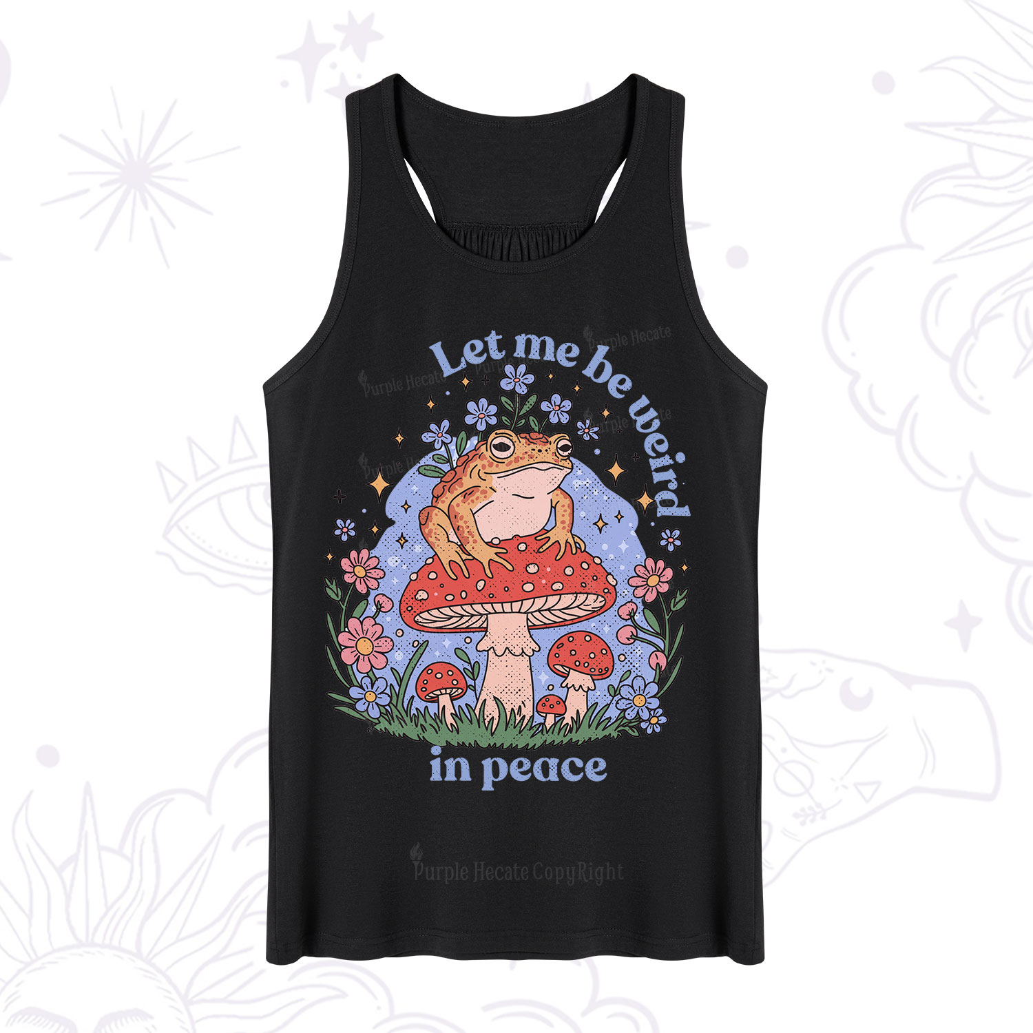 Purplehecate Let Me Be Weird In Peace Frog Tank