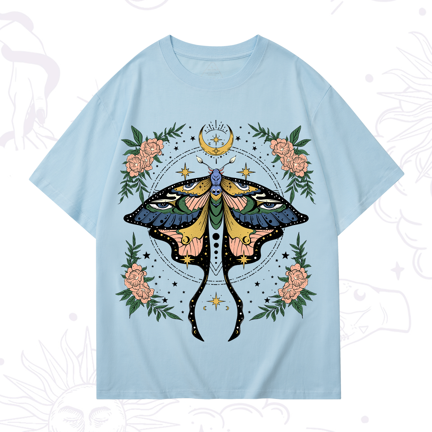 Purplehecate Mystical Moth T-Shirt