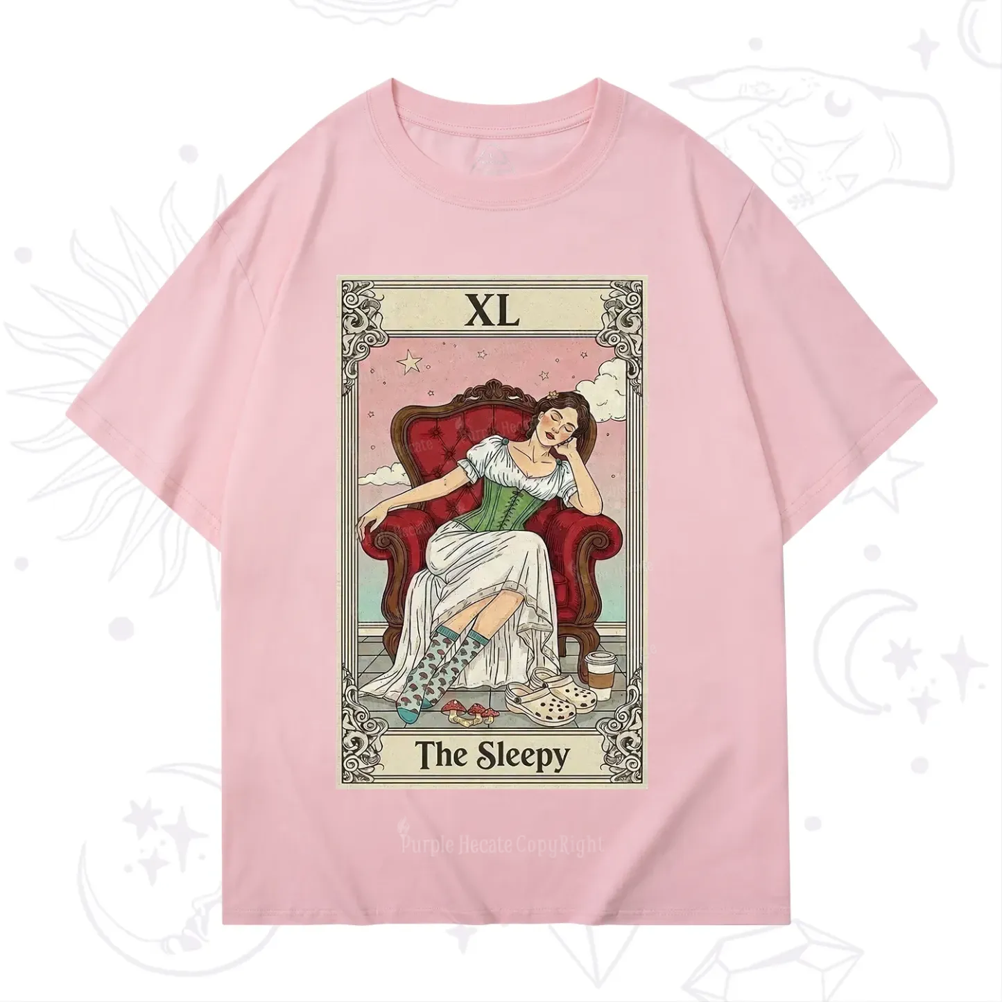 Purplehecate The Sleepy Tarot T-Shirt