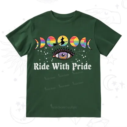 Purplehecate Ride With Rride T-Shirt
