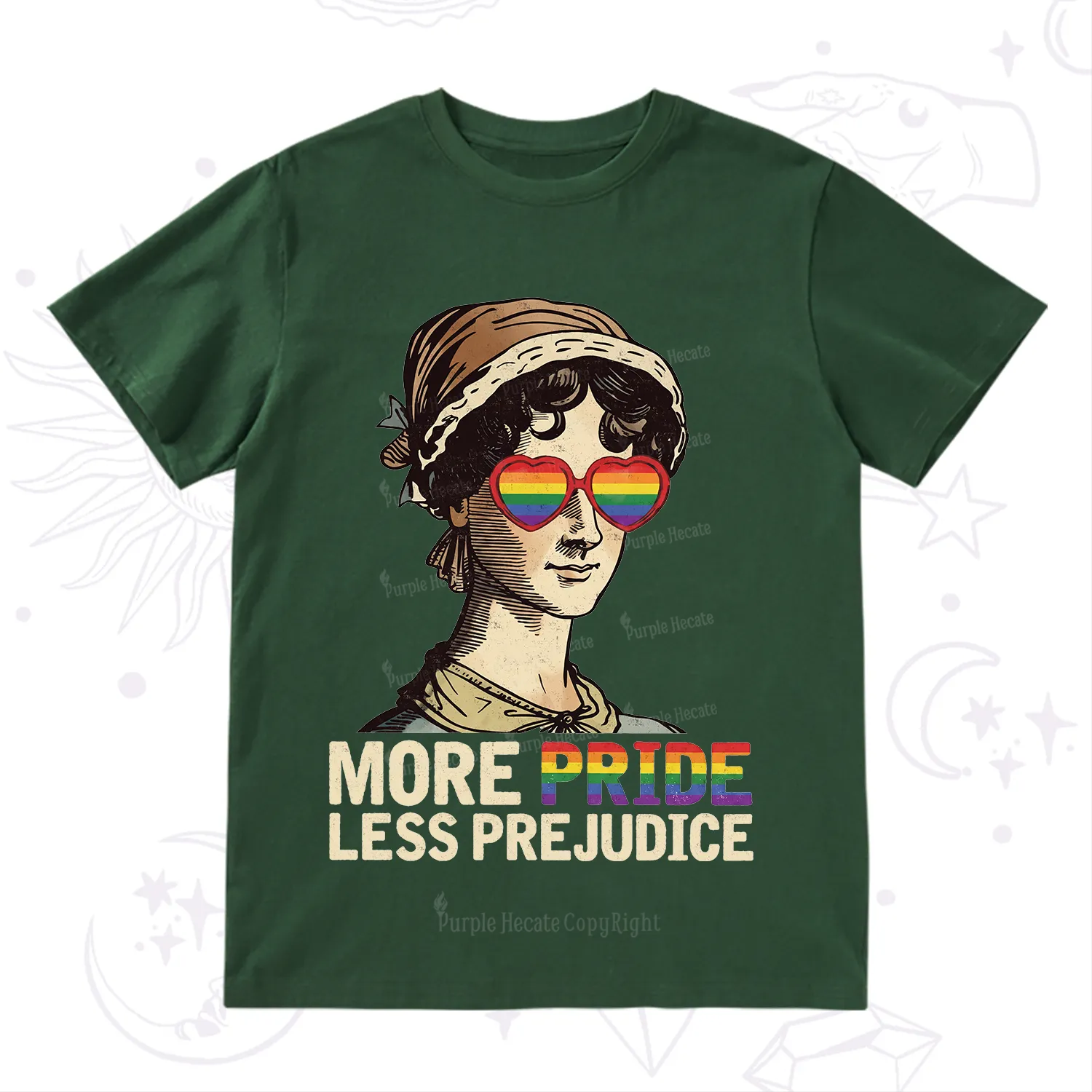 Purplehecate More Pride Less Prejudice T-Shirt