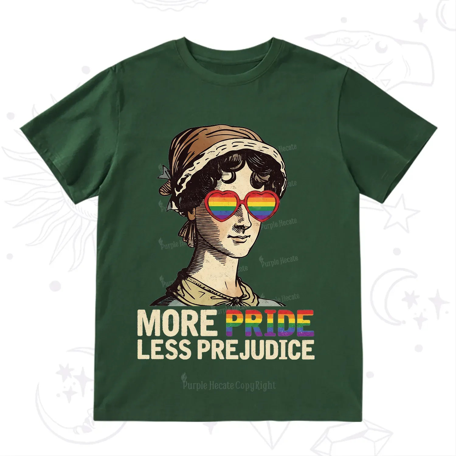 Purplehecate More Pride Less Prejudice T-Shirt