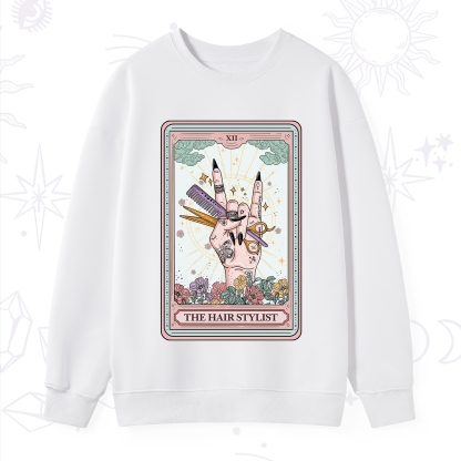 Purplehecate The Hair Stylist Tarot Sweatshirt