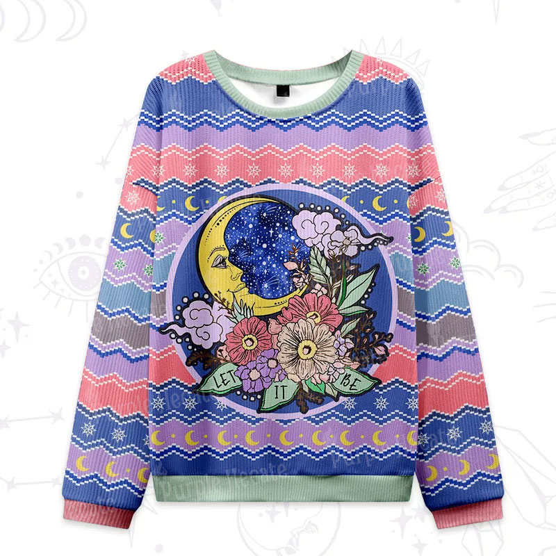 Purplehecate Let It Be Ugly Christmas Sweatshirts