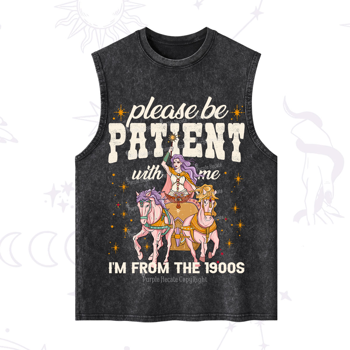 Purplehecate Please Be Patient With Me I'm From The 1900s Washed Tank
