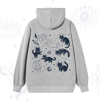 Purplehecate Cats in Space Hoodie