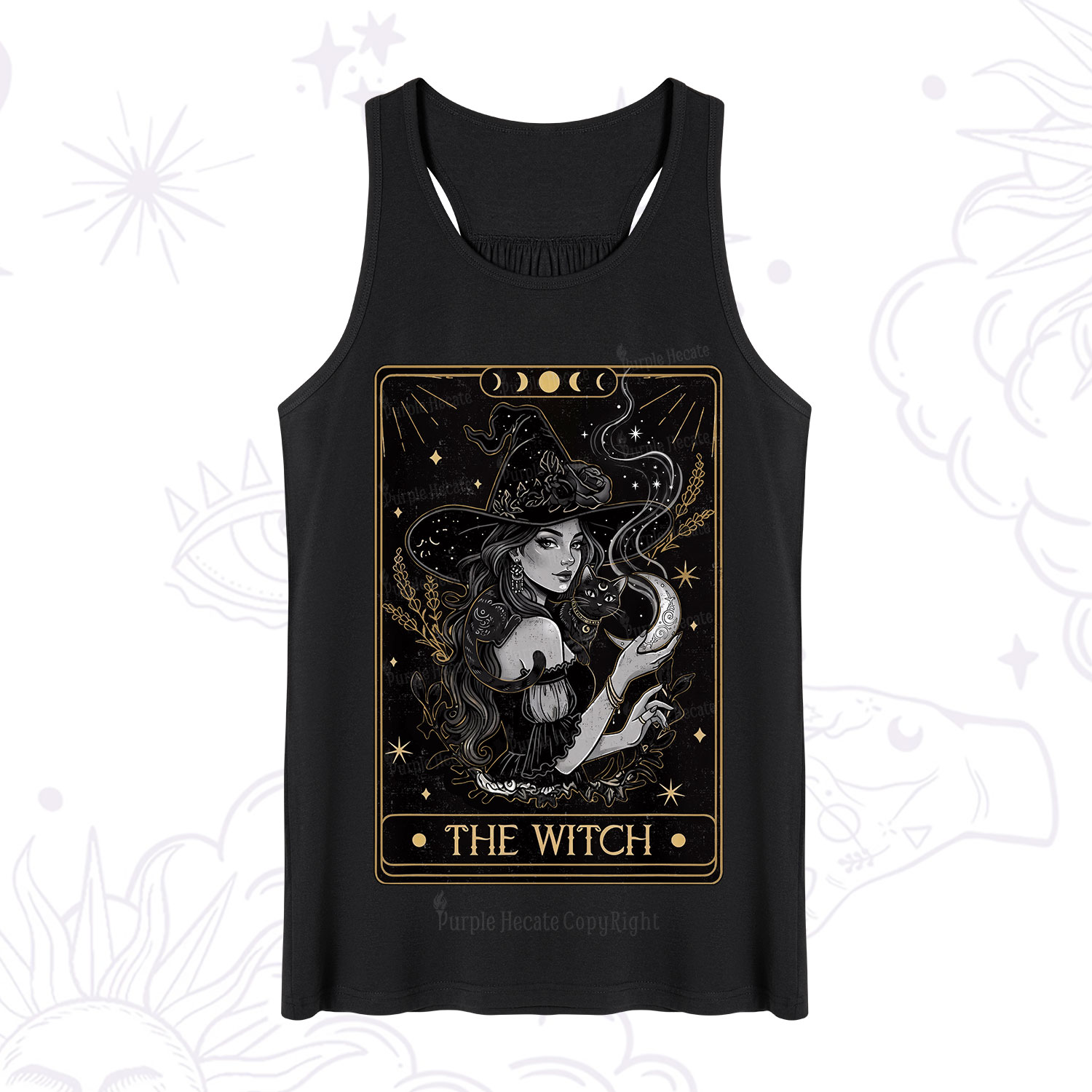 Purplehecate The Witch Enchanted Tarot Card Tank