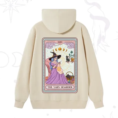 Purplehecate The Yarn Hoarder Tarot Hoodie