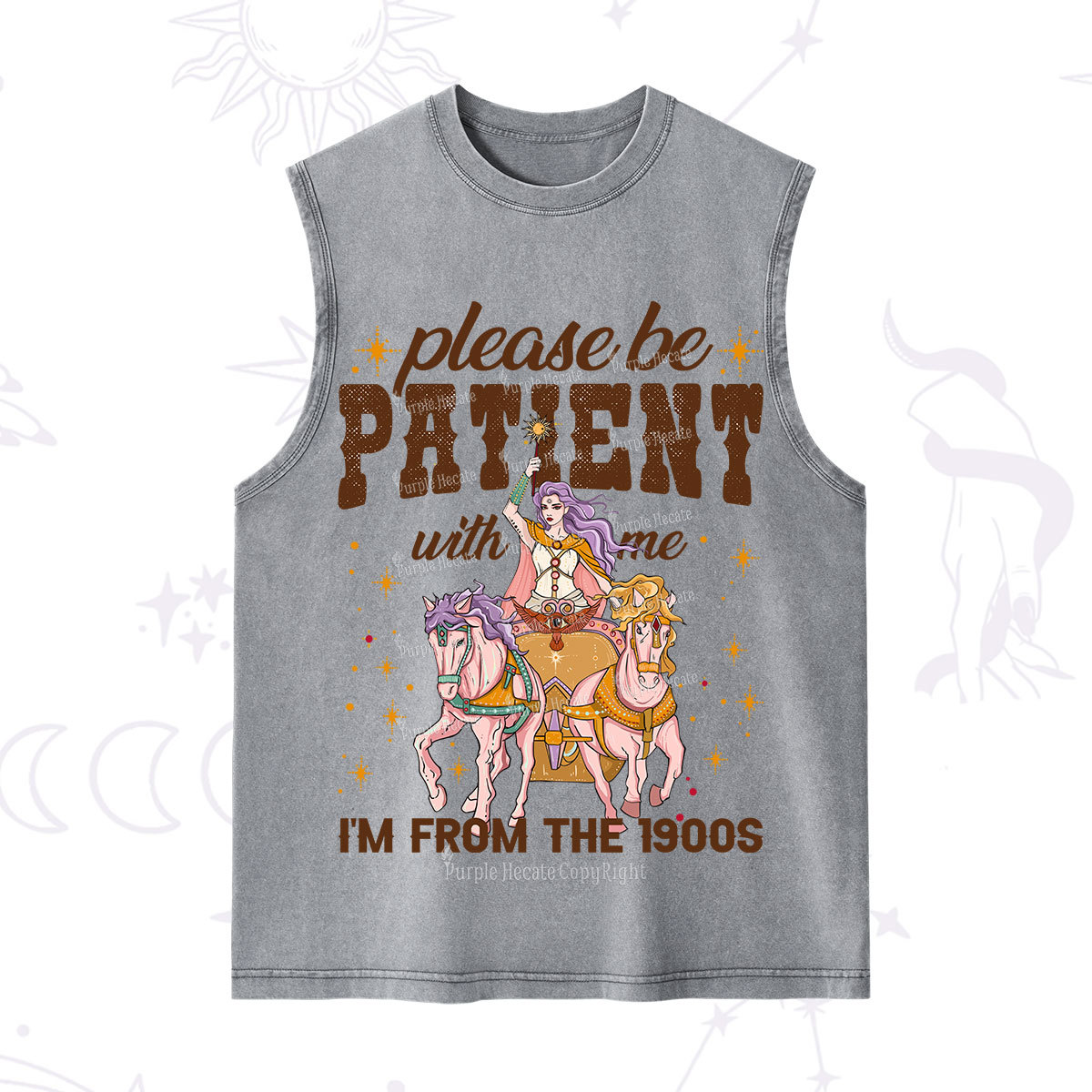 Purplehecate Please Be Patient With Me I'm From The 1900s Washed Tank