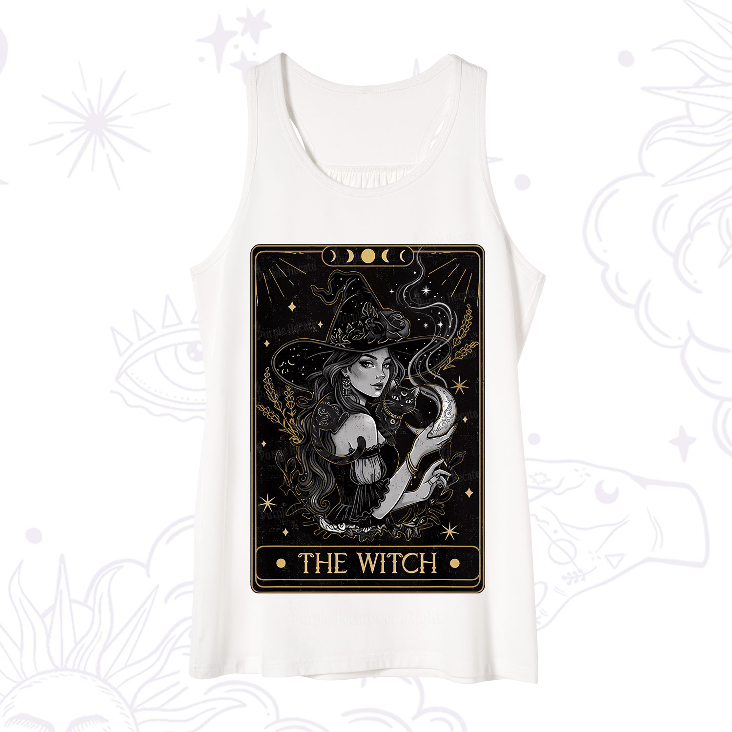 Purplehecate The Witch Enchanted Tarot Card Tank