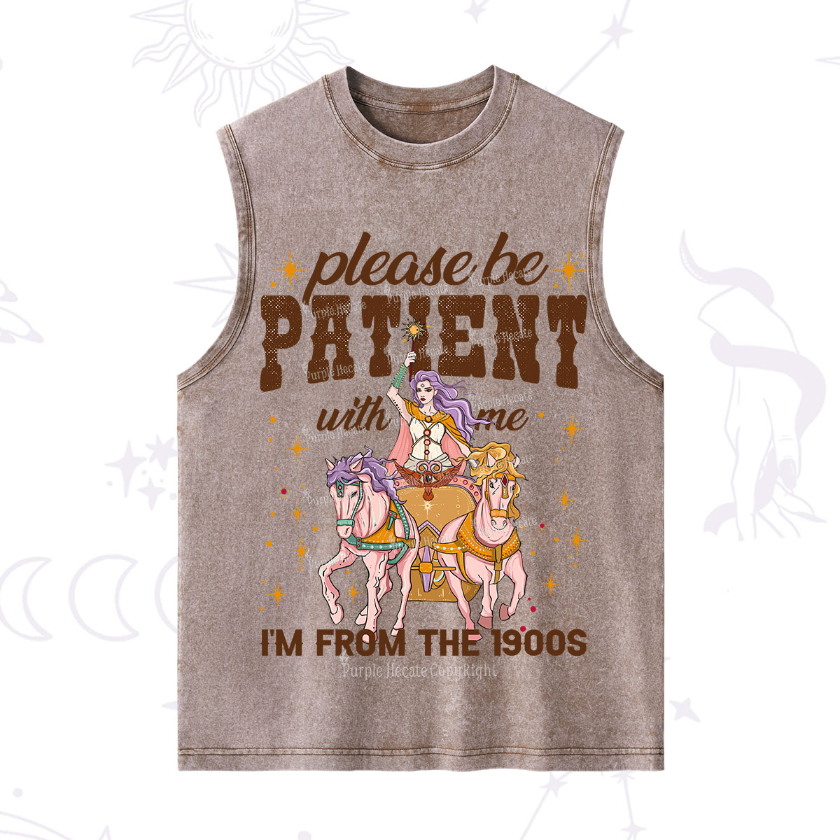 Purplehecate Please Be Patient With Me I'm From The 1900s Washed Tank