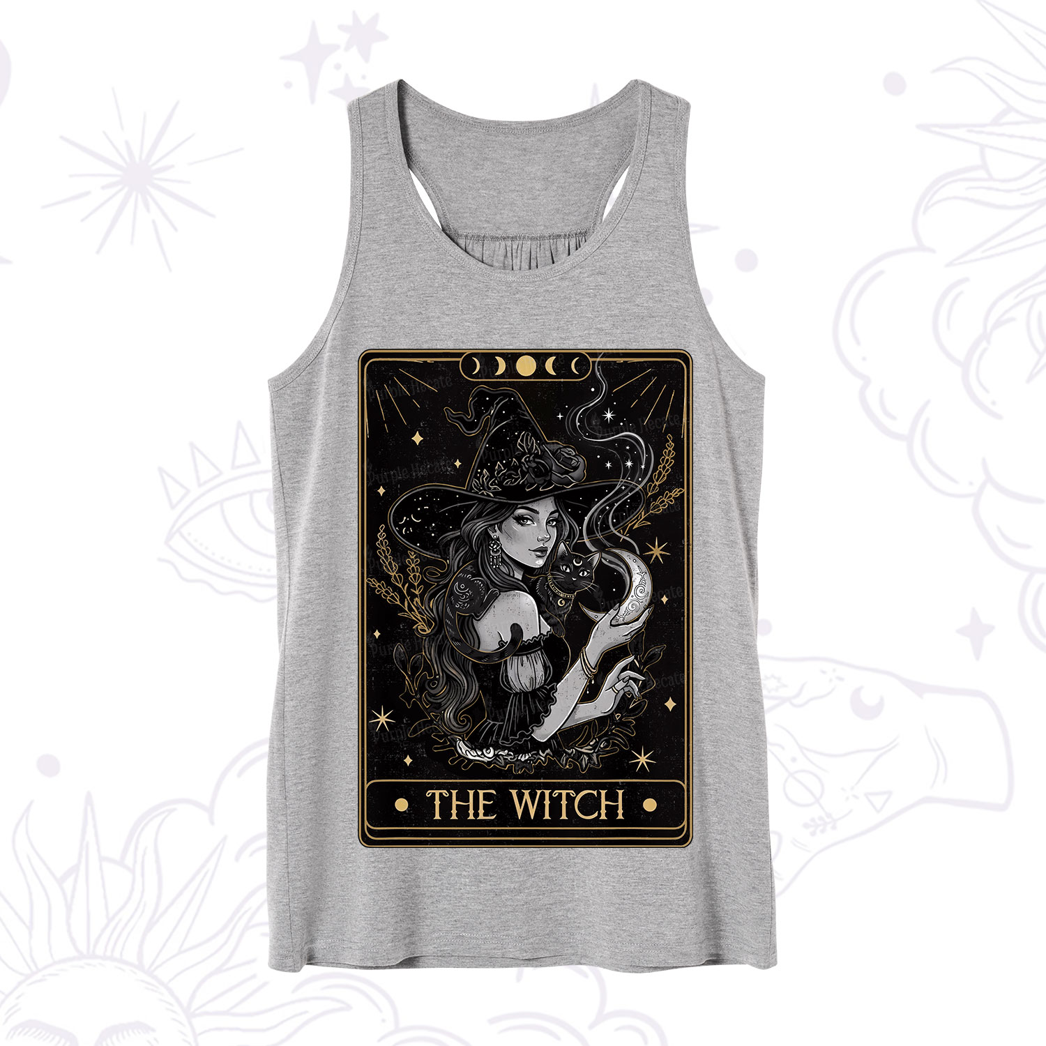 Purplehecate The Witch Enchanted Tarot Card Tank