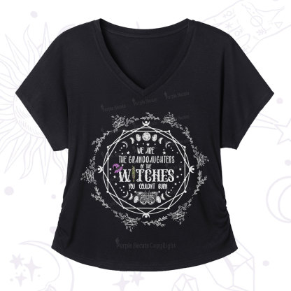 [Copy]Purplehecate Zero Fucks Given V-Neck T-Shirt