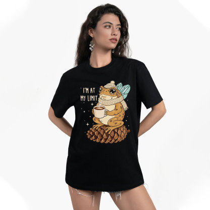 Purplehecate I'm At My Limit Funny Frog T-Shirt