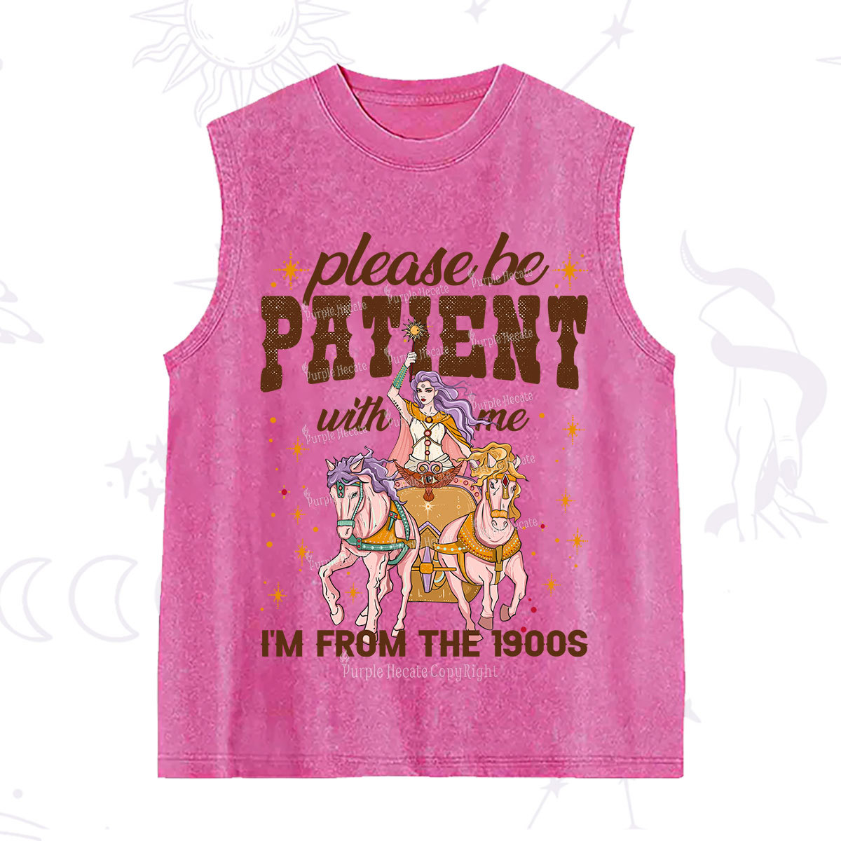Purplehecate Please Be Patient With Me I'm From The 1900s Washed Tank