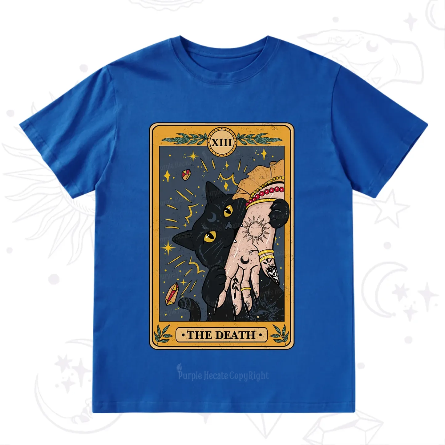 Purplehecate The Death Tarot Card T-Shirt