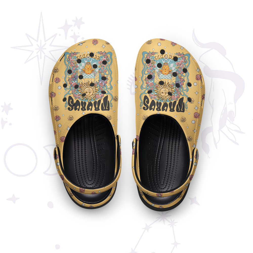 Purplehecate Taurus Spirit Zodiac Rubber Clogs