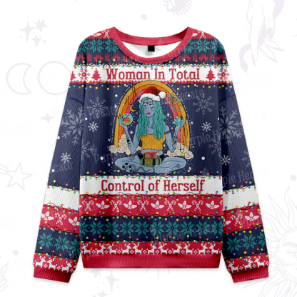 Purplehecate I'm The Queen Of All My Dreams Ugly Christmas Sweatshirts