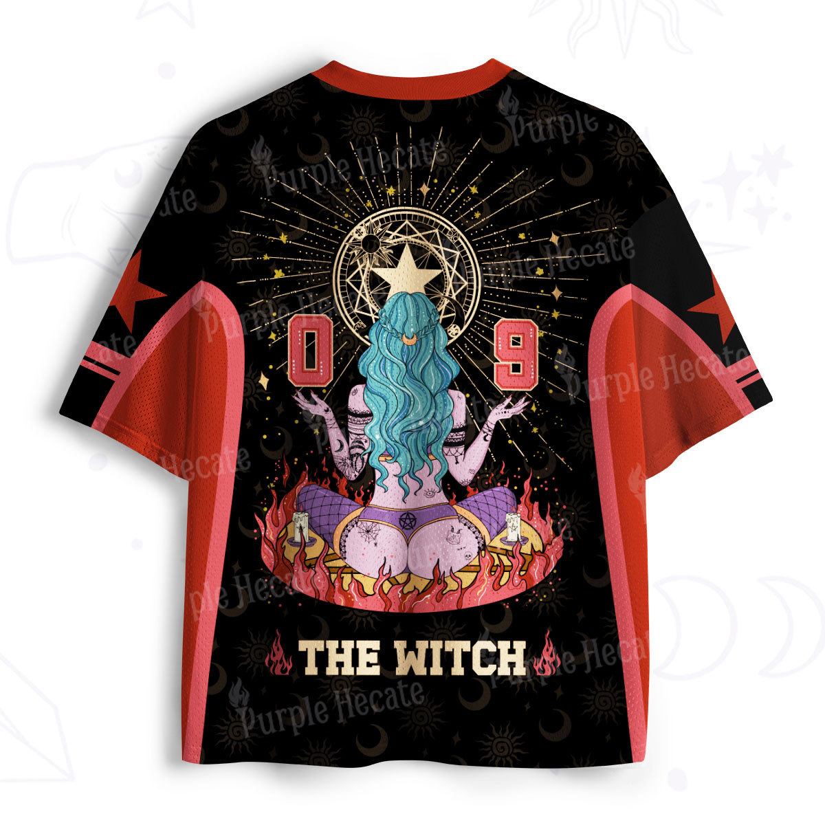 Purplehecate The Witch Mesh Jersey