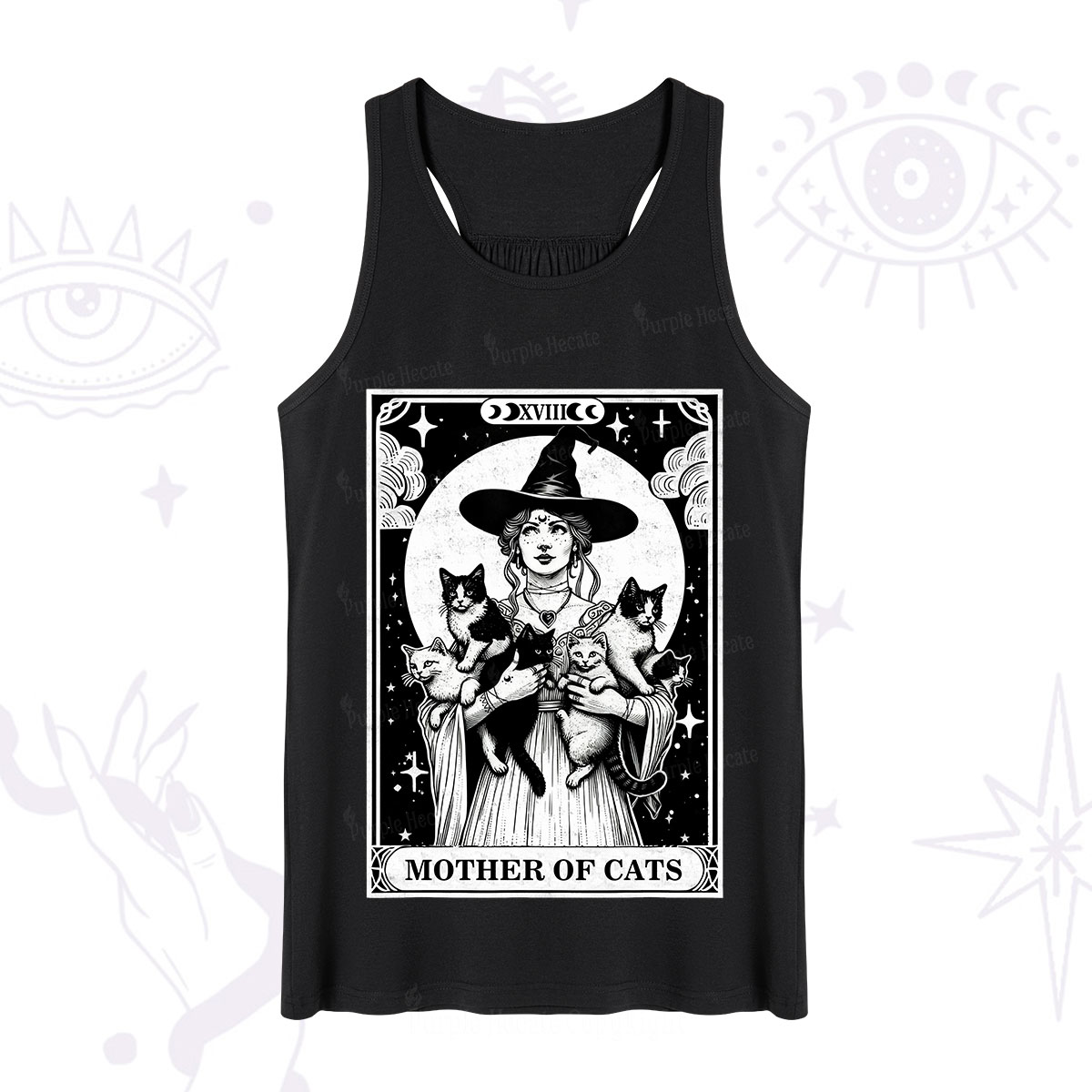 Purplehecate The Mother of Cats Tarot Tank