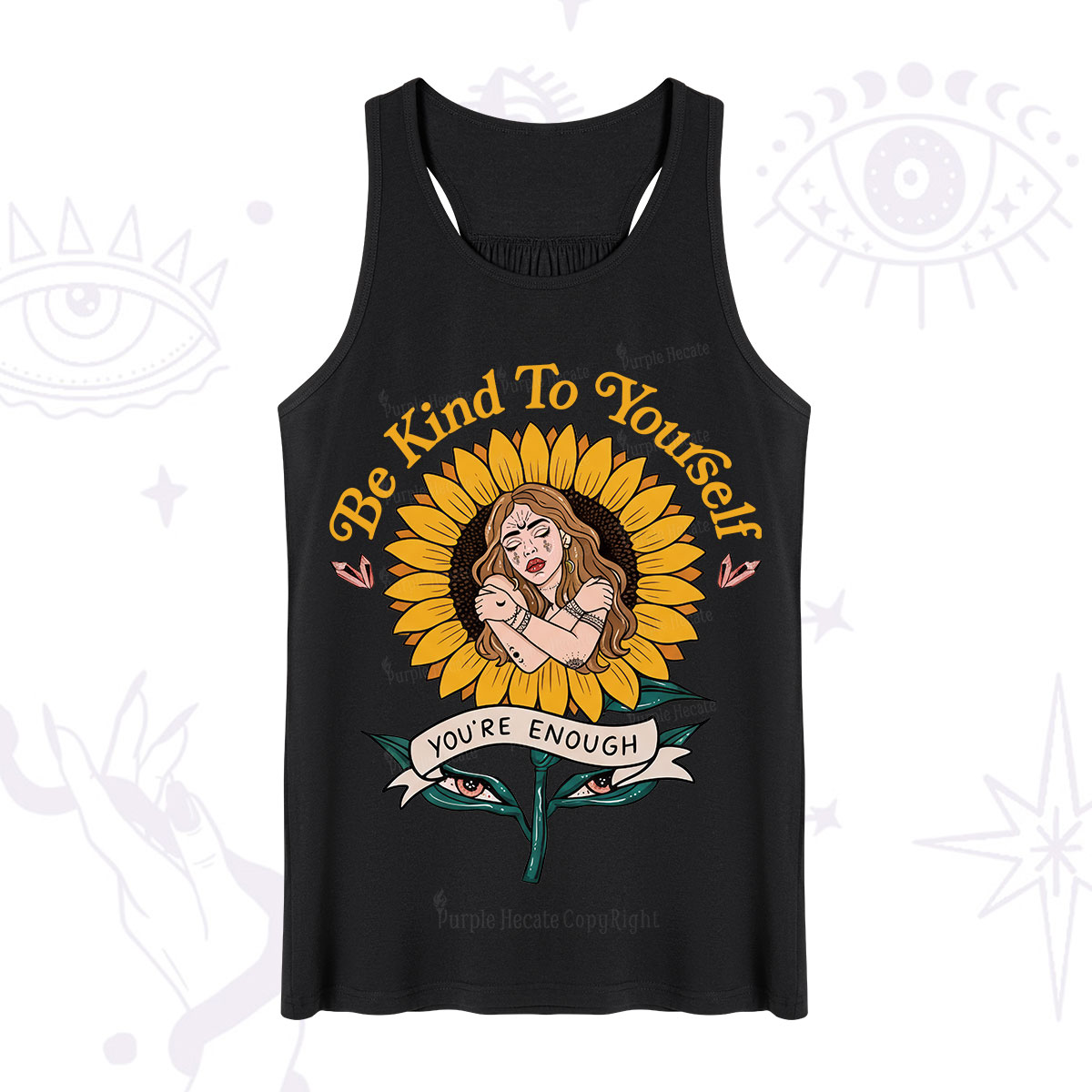 Purplehecate Be Kind To Yourself Tank