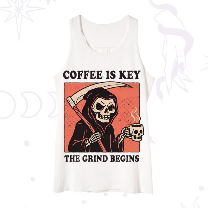 Purplehecate Coffee Is Key The Grind Begins Tank