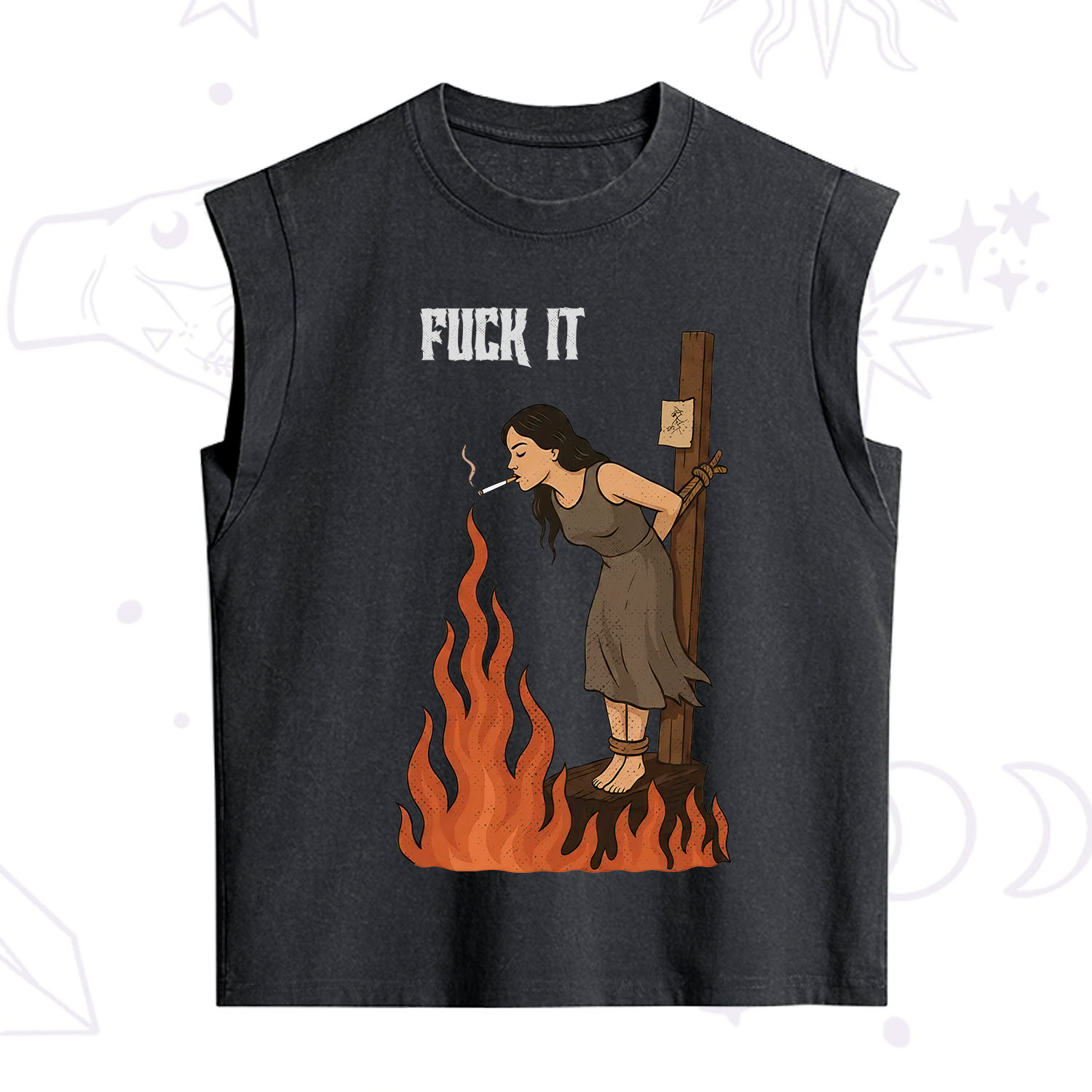 Purplehecate F*ck It Witch Vintage Washed Tank
