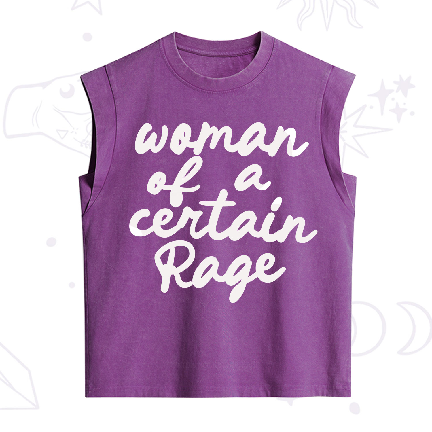 Purplehecate Women of a Certain Rage Vintage Washed Tank