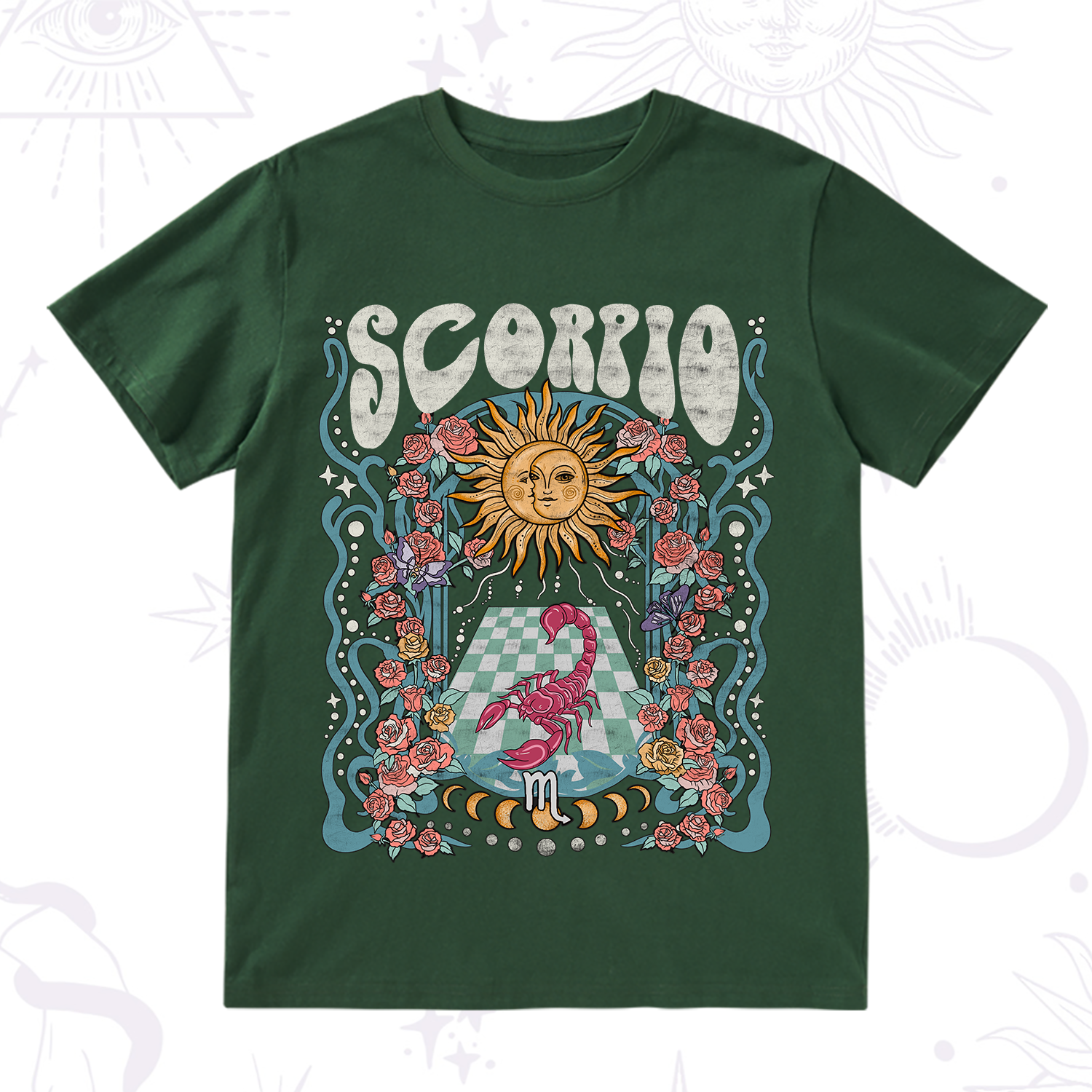 Purplehecate Scorpio Spirit Zodiac T-Shirt