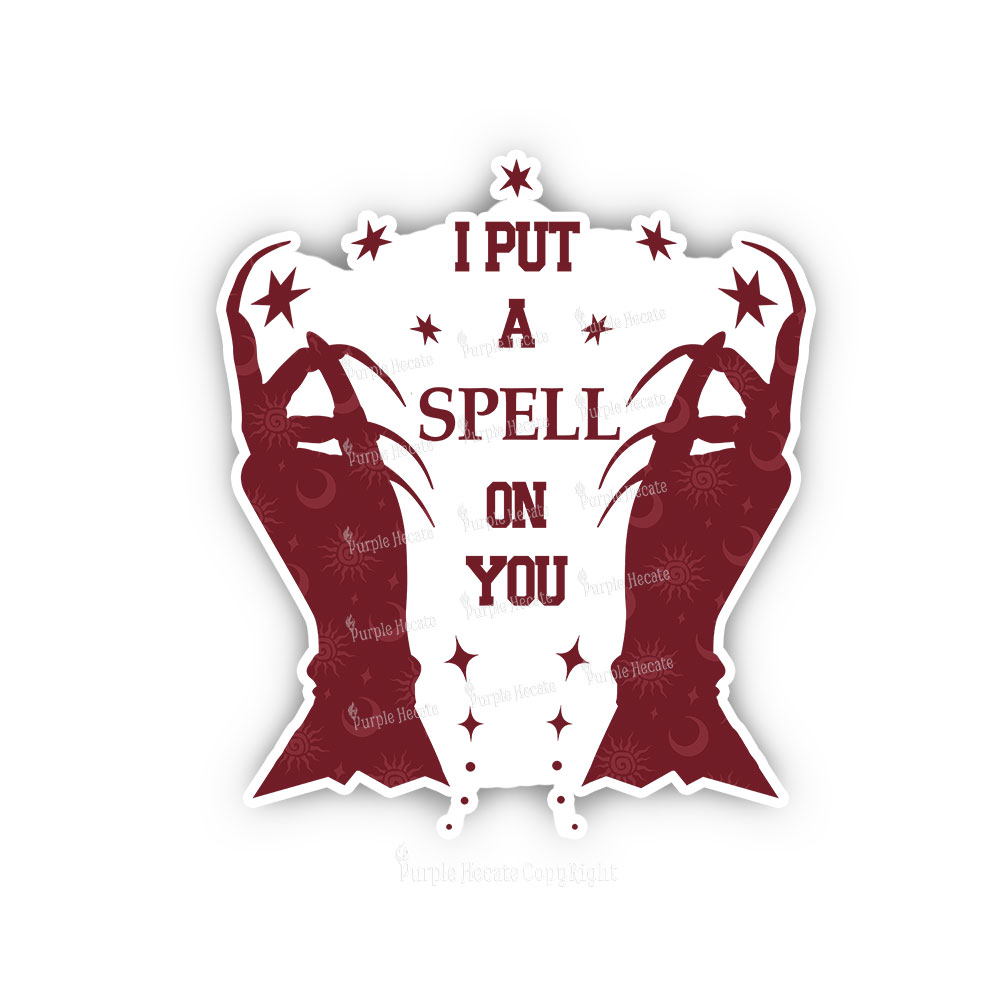 Purplehecate I Put A Spell On You Sticker