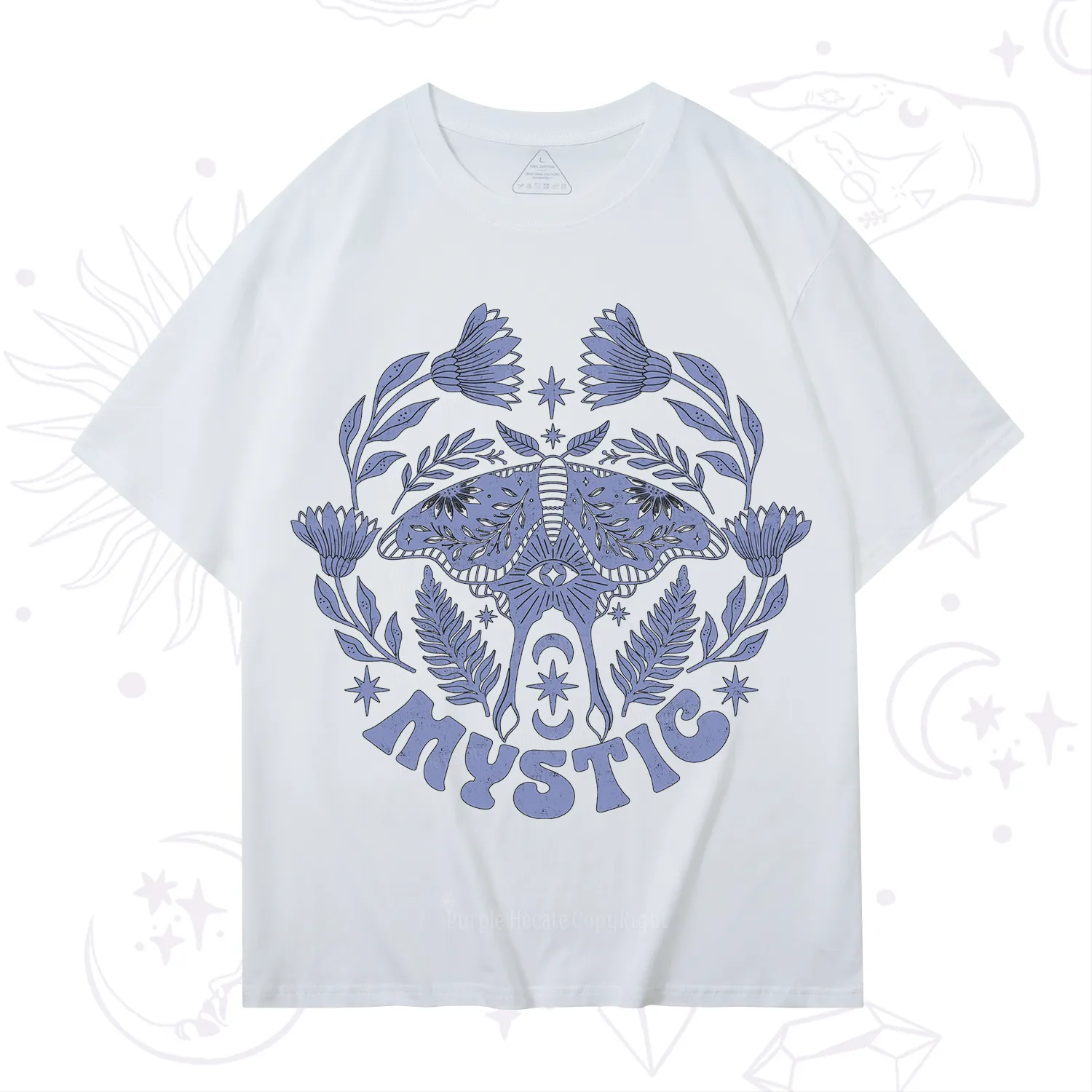 Purplehecate Mystic Moth T-Shirt