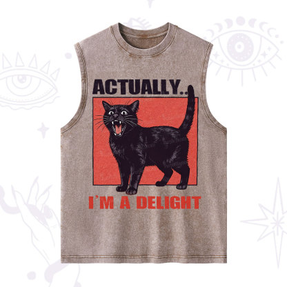 Purplehecate Actually Im a Delight Washed Tank